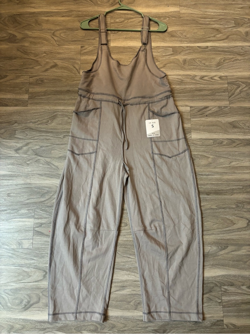 Women’s Taupe Utility Jumpsuit - Size S